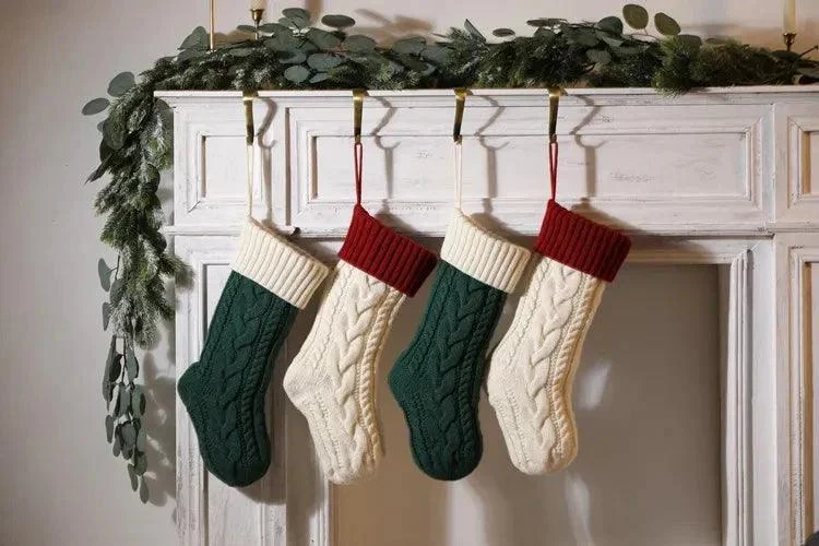 Large-Cable-Knitted-Christmas-Stocking-13-Colours-Lilly-Lula-6656 Large Cable Knitted Christmas Stocking 13 Colours Lilly Lula 6656