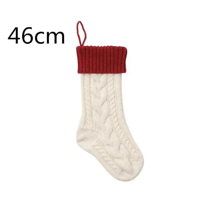 Large-Cable-Knitted-Christmas-Stocking-13-Colours-Lilly-Lula-9838 Large Cable Knitted Christmas Stocking 13 Colours Lilly Lula 9838