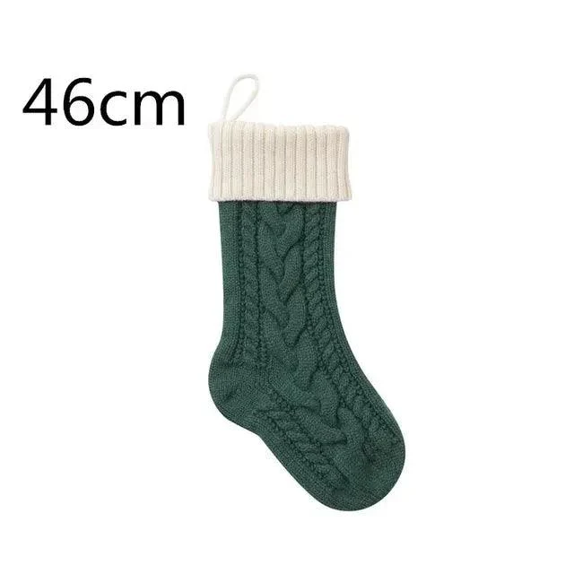 Large-Cable-Knitted-Christmas-Stocking-13-Colours-Lilly-Lula-9856 Large Cable Knitted Christmas Stocking 13 Colours Lilly Lula 9856