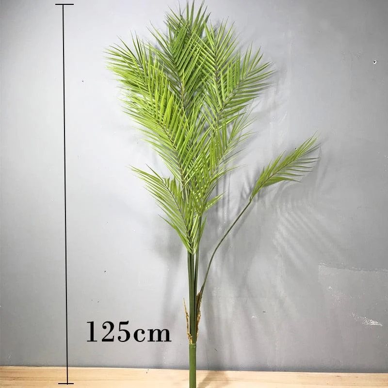 Large Artificial Palm Tree Tropical Plants Branche -