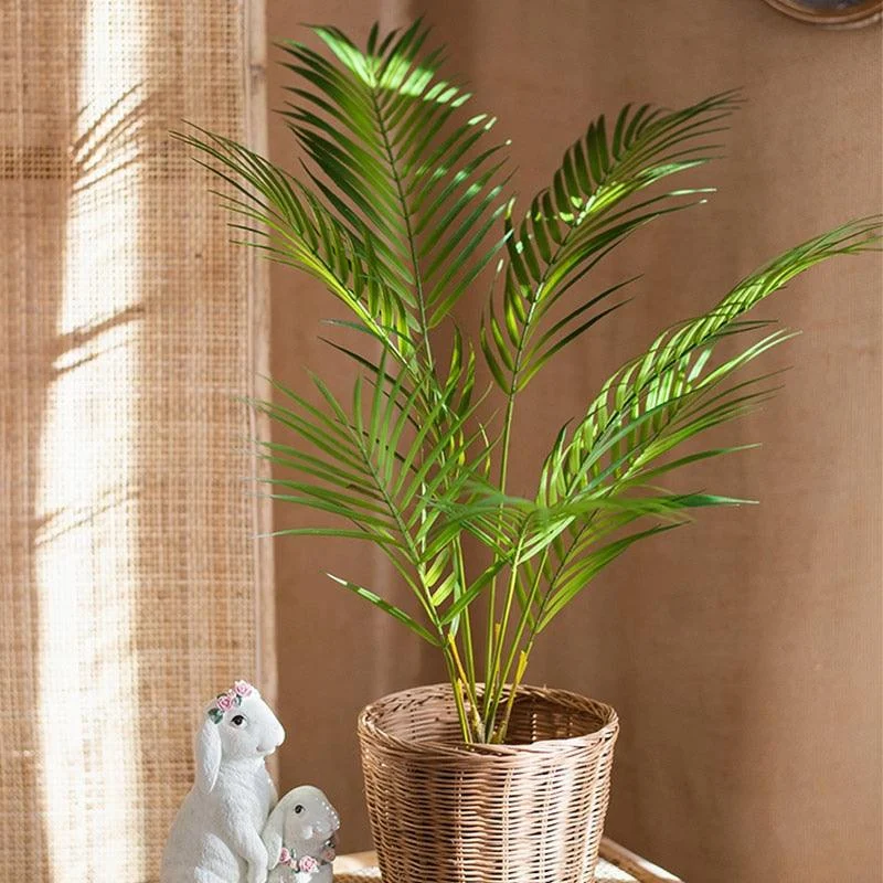 Large Artificial Palm Tree Tropical Plants Branche -
