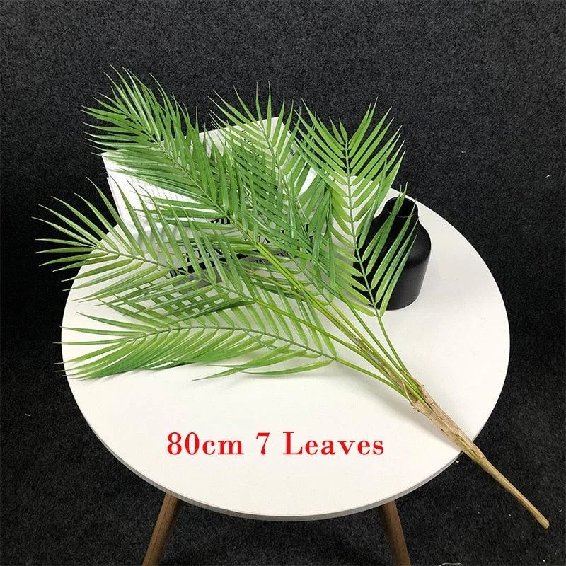Large Artificial Palm Tree Tropical Plants Branche -