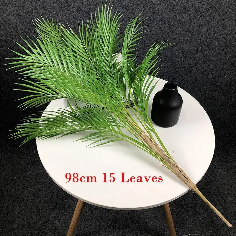 Large Artificial Palm Tree Tropical Plants Branche -