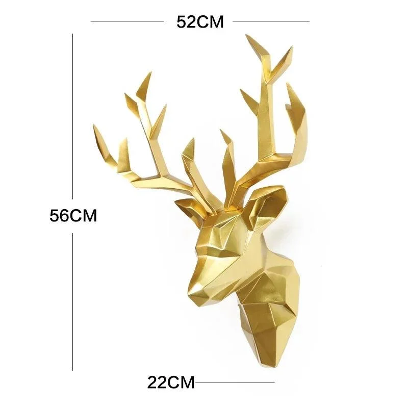 Large_Deer_Head_Statue_-_Antlers_-_Home_Decor_-_Wedding_Accessory_-_-_tag1_-4289934 Large Deer Head Statue - Antlers - Home Decor - Wedding Accessory - - #tag1#
