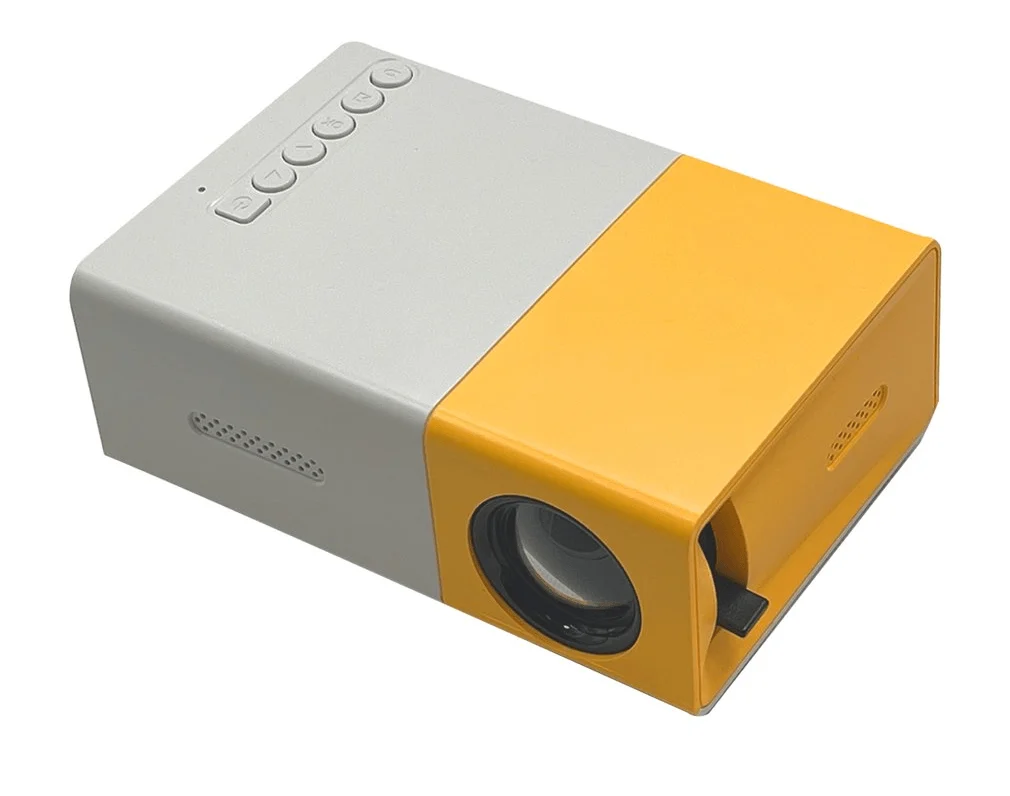 Lcachot 2024 Yg300 Portable Projector High Definition 1080p Led Projector Multi Interface Home Entertainment Projector Fast