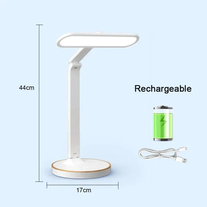 Led-Klok-Tafellamp-Usb-Oplaadbare-Dimbare-Bureaulamp-Plug-In-Led-Licht-Opvouwbare-Oogbescherming-Lezen-Nachtlampje Led Klok Tafellamp Usb Oplaadbare Dimbare Bureaulamp Plug In Led Licht Opvouwbare Oogbescherming Lezen Nachtlampje