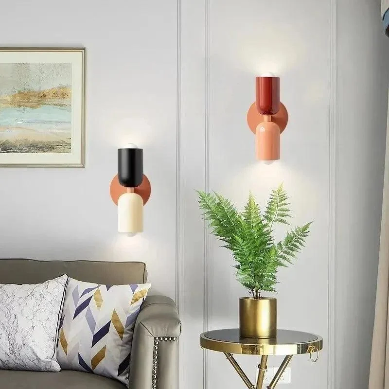 Led Wandlamp Dubbele Lampkop Ontwerp Zacht Licht Geen Video Flikkeren Ijzer Schilderproces Europese Creatieve Ambiance Wandlamp Ec8dfe0f C19d 4ffb B5f3 1cc9afc13178