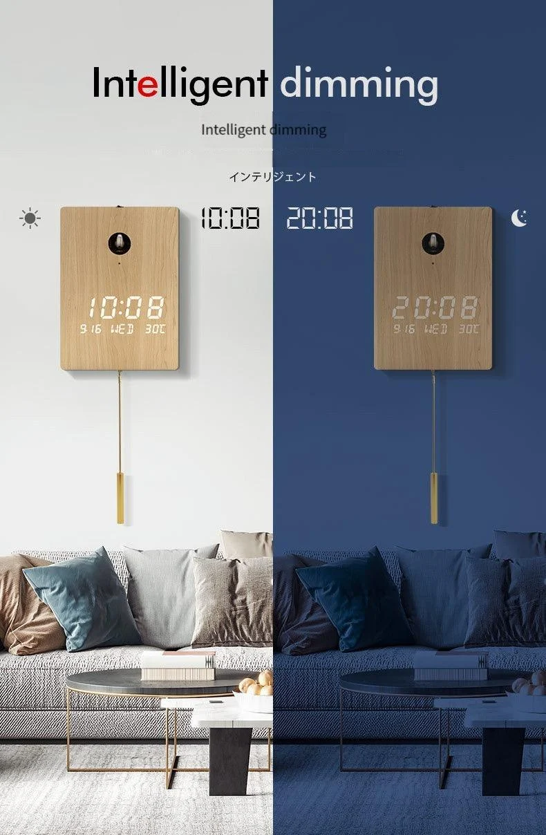 Led_Digital_Pendulum_Cuckoo_Wooden_Clock_12_Inches_-_-4316693 Led Digital Pendulum Cuckoo Wooden Clock 12 Inches -