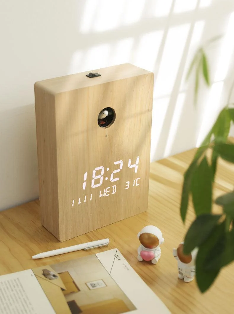 Led_Digital_Pendulum_Cuckoo_Wooden_Clock_12_Inches_-_-4316714 Led Digital Pendulum Cuckoo Wooden Clock 12 Inches -