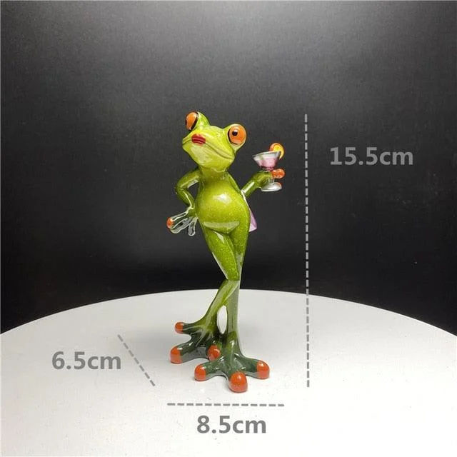 LeggyFrogFigurines-Homeko10 Leggy Frog Figurines - Homeko