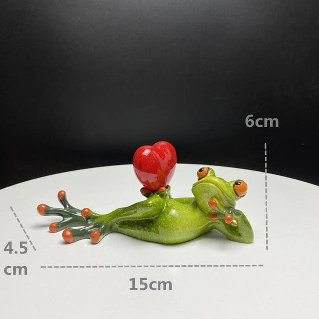 LeggyFrogFigurines-Homeko12 Leggy Frog Figurines - Homeko
