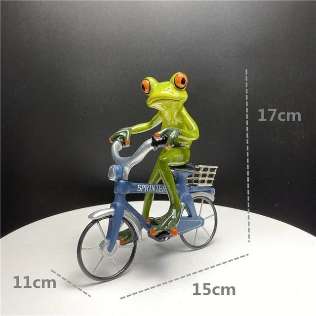 LeggyFrogFigurines-Homeko9 Leggy Frog Figurines - Homeko