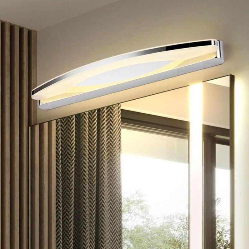 Leigh_Modern_Minimalist_Oval_LED_Wall_Lamp_Chrome_Bedroom-Bathroom_Metal_Acrylic_-_-_tag1_-4299505 Leigh Modern Minimalist Oval LED Wall Lamp Chrome Bedroom/Bathroom Metal Acrylic - - #tag1#