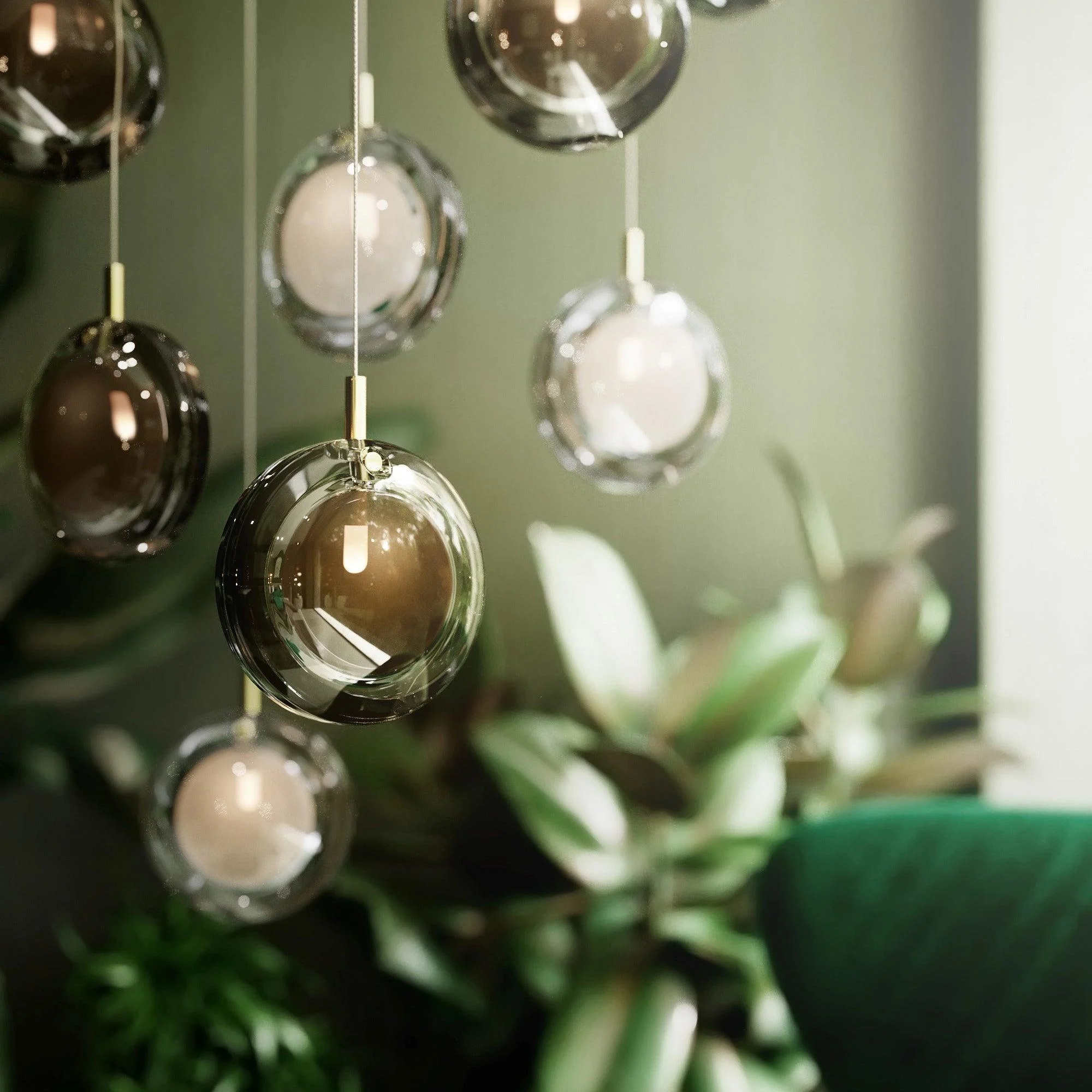 Lens_Glass_Pendant_Lamp_40 Lens Glass Pendant Lamp 40