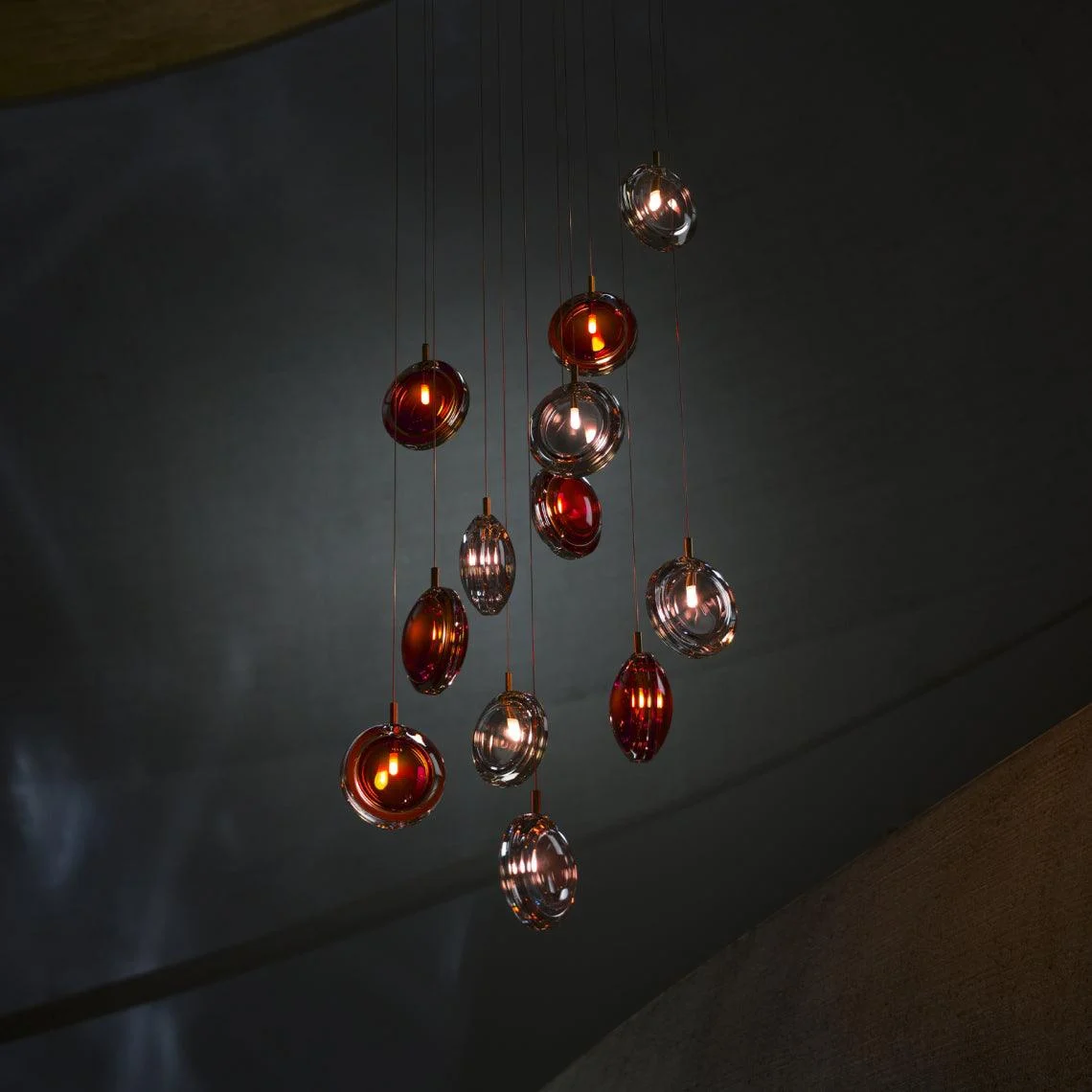 Lens_Glass_Pendant_Lamp_55 Lens Glass Pendant Lamp 55