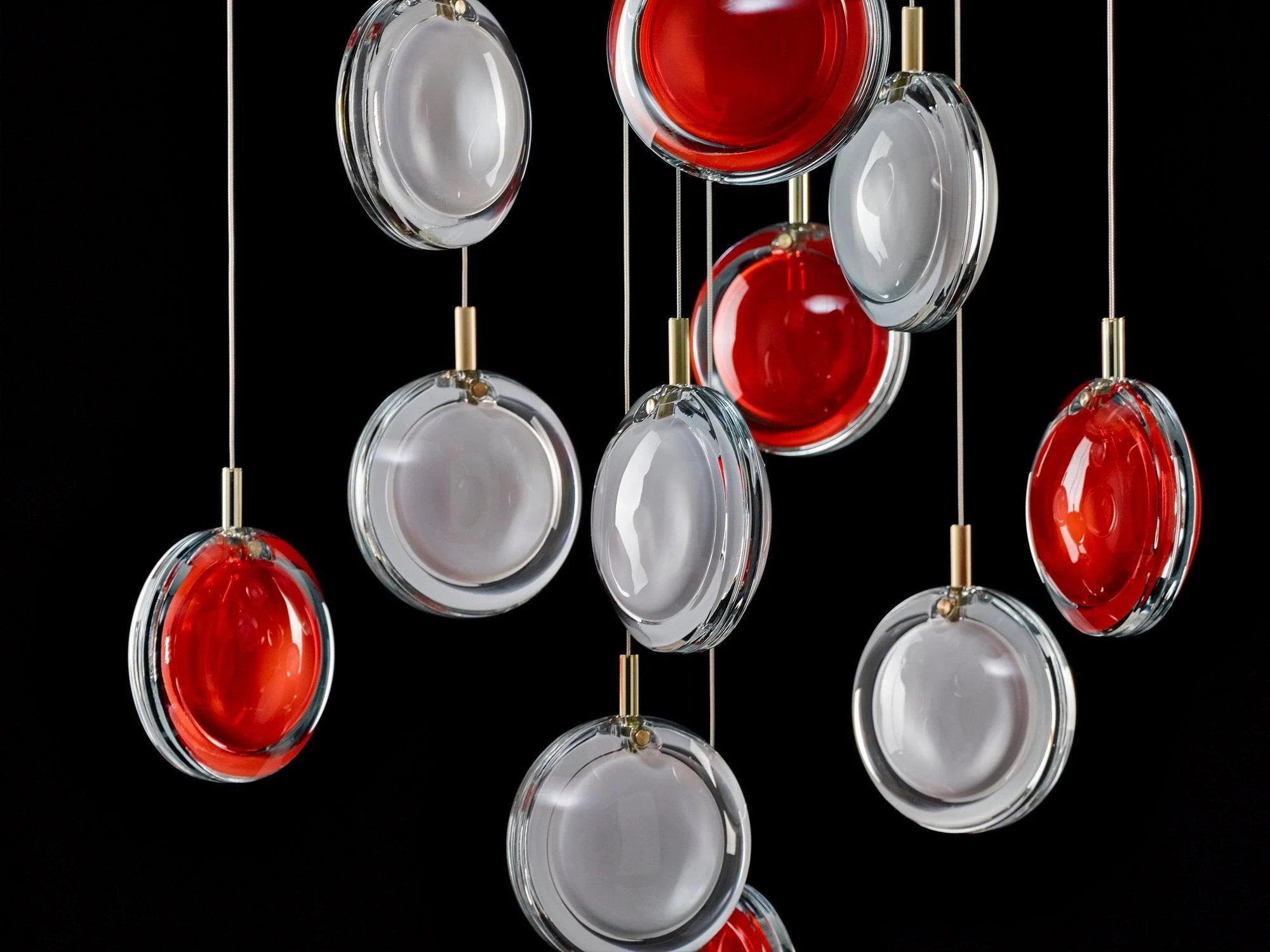 Lens_Glass_Pendant_Lamp_66 Lens Glass Pendant Lamp 66