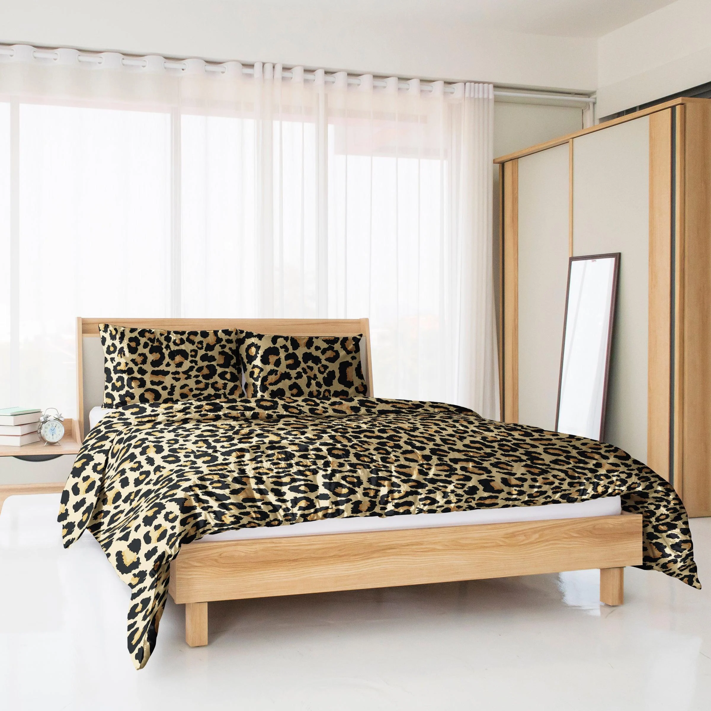 LeopardSkinPatternSeries2BedroomInteriorAngleViewMockup_1 Leopardskinpatternseries2bedroominteriorangleviewmockup 1