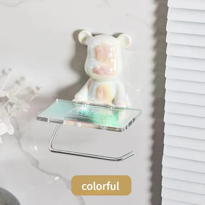 Light_Luxury_Ceramic_Paper_Holder_Punch-Free_Bathroom_Shelf_-_-4319182 Light Luxury Ceramic Paper Holder: Punch-Free Bathroom Shelf -
