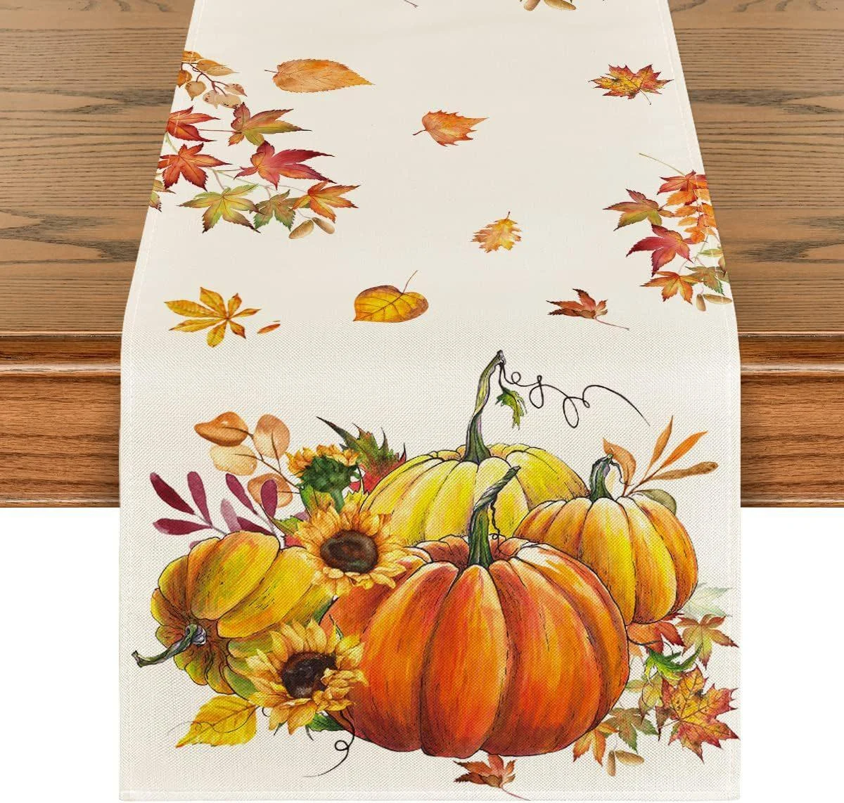 Linen_Halloween_Pumpkin_Home_Restaurant_Decoration_Table_Runner_-_-_tag1_-4303837 Linen Halloween Pumpkin Home Restaurant Decoration Table Runner - - #tag1#