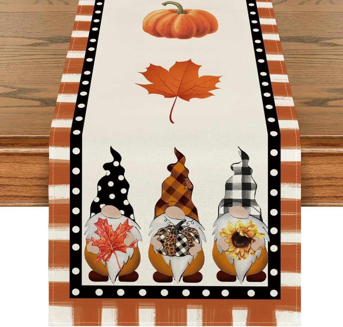 Linen_Halloween_Pumpkin_Home_Restaurant_Decoration_Table_Runner_-_-_tag1_-4303868 Linen Halloween Pumpkin Home Restaurant Decoration Table Runner - - #tag1#