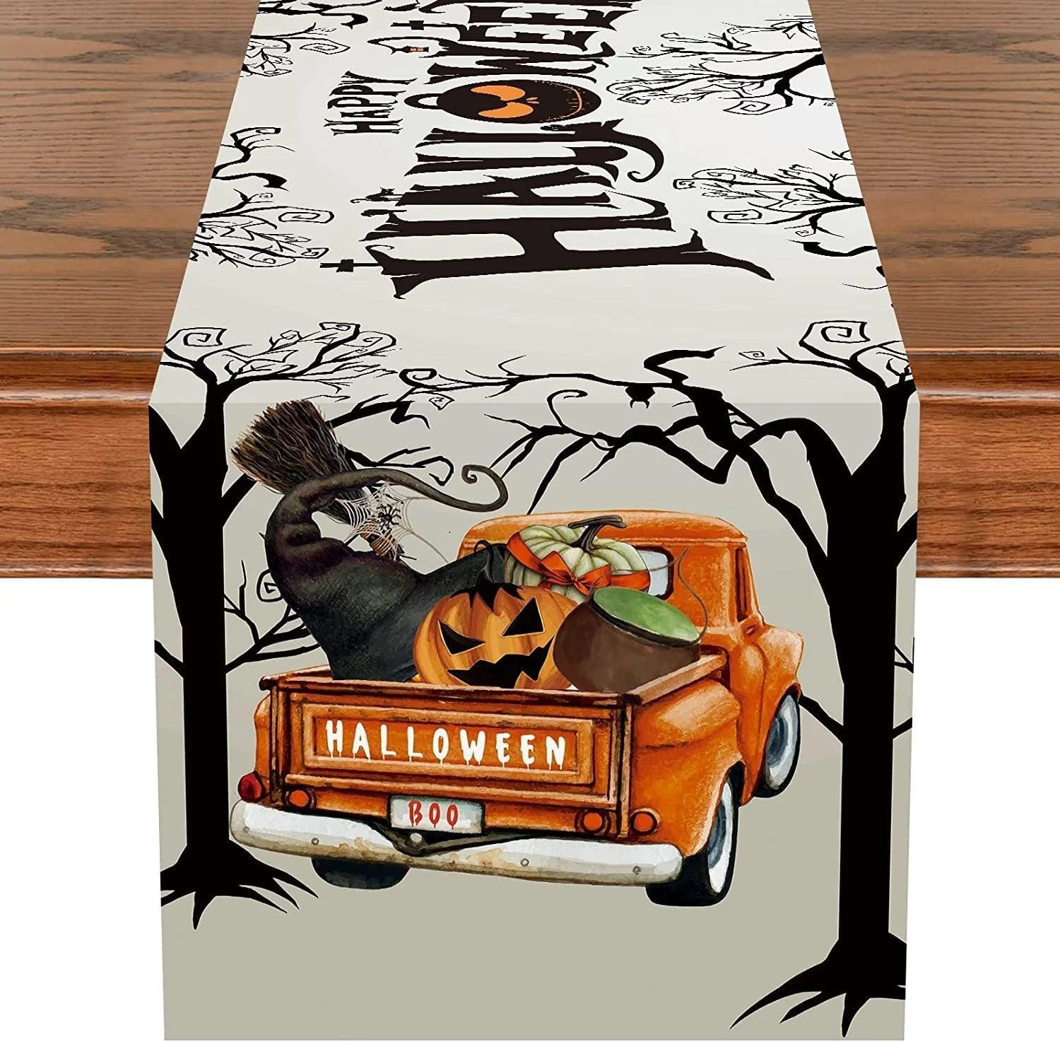 Linen_Halloween_Pumpkin_Home_Restaurant_Decoration_Table_Runner_-_-_tag1_-4303882 Linen Halloween Pumpkin Home Restaurant Decoration Table Runner - - #tag1#