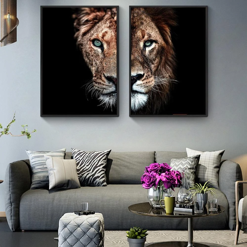 LionandLioness-Homeko1 Lion and Lioness - Homeko