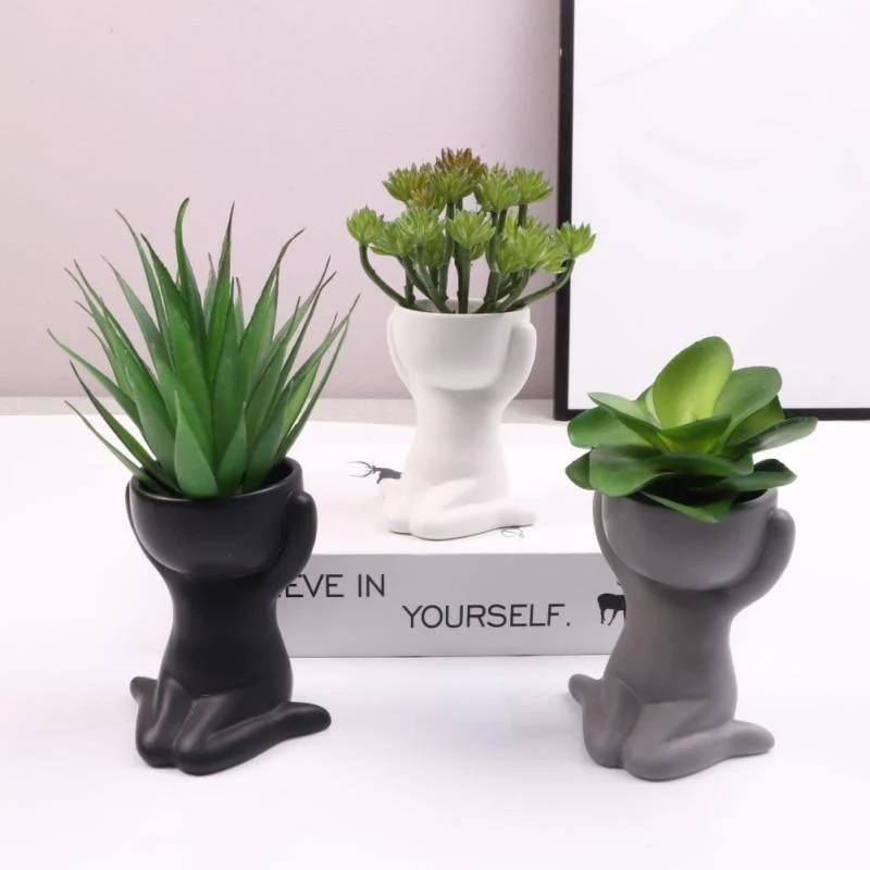 Little_Human_Ceramic_Succulent_Planter_-_-4320306 Little Human Ceramic Succulent Planter -