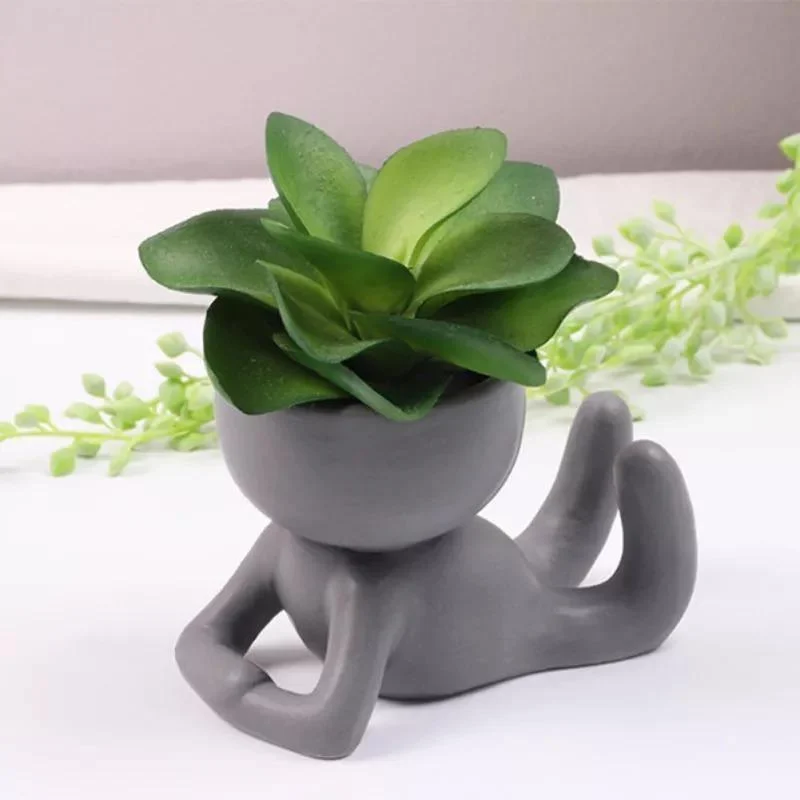 Little_Human_Ceramic_Succulent_Planter_-_-4320502 Little Human Ceramic Succulent Planter -