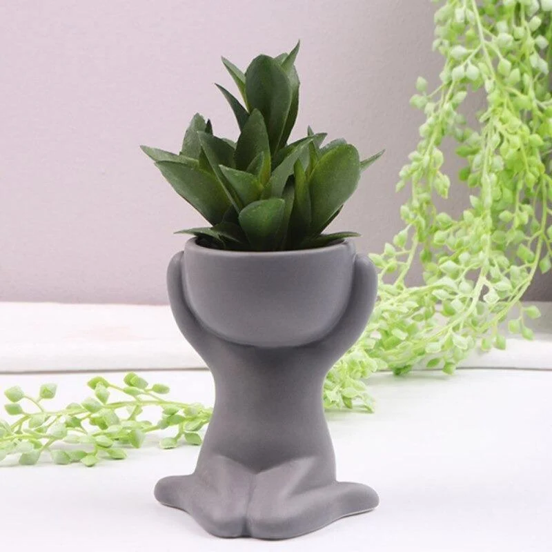 Little_Human_Ceramic_Succulent_Planter_-_-4320545 Little Human Ceramic Succulent Planter -