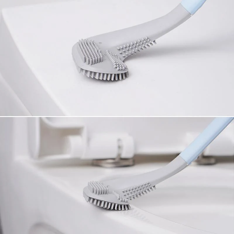 Long Handle Flexible Silicone Golf Toilet Brush -  - #tag1#