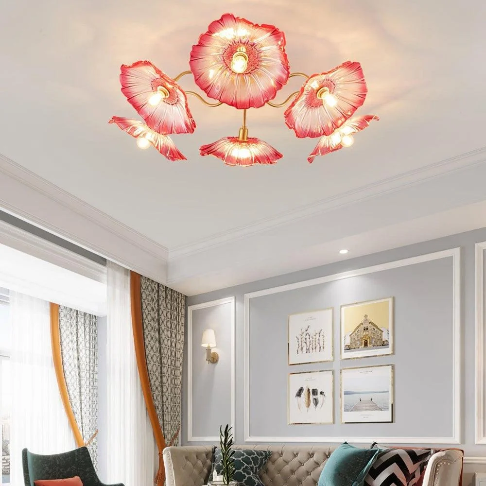 Lotus_Leaf_Glass_CeilingLamp_14 Lotus Leaf Glass Ceilinglamp 14
