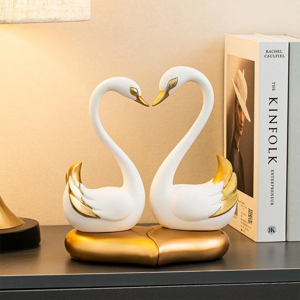 LoveSwansDecorativeFigurine-Homeko6 Love Swans Decorative Figurine - Homeko