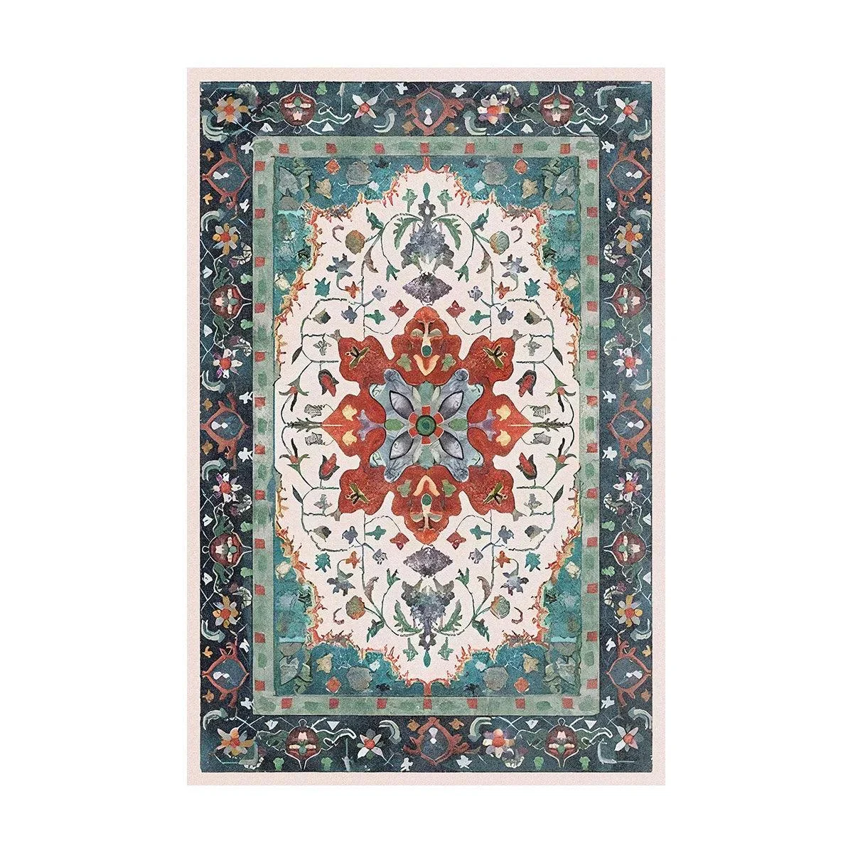 LunaCarpet-WashablePersianRugforLivingRoom-Homeko7 Luna Carpet - Washable Persian Rug for Living Room - Homeko