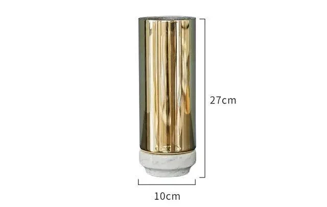 Luster_Gold_Glass_Vase_With_Marble_-_-4324164 Luster Gold Glass Vase With Marble -