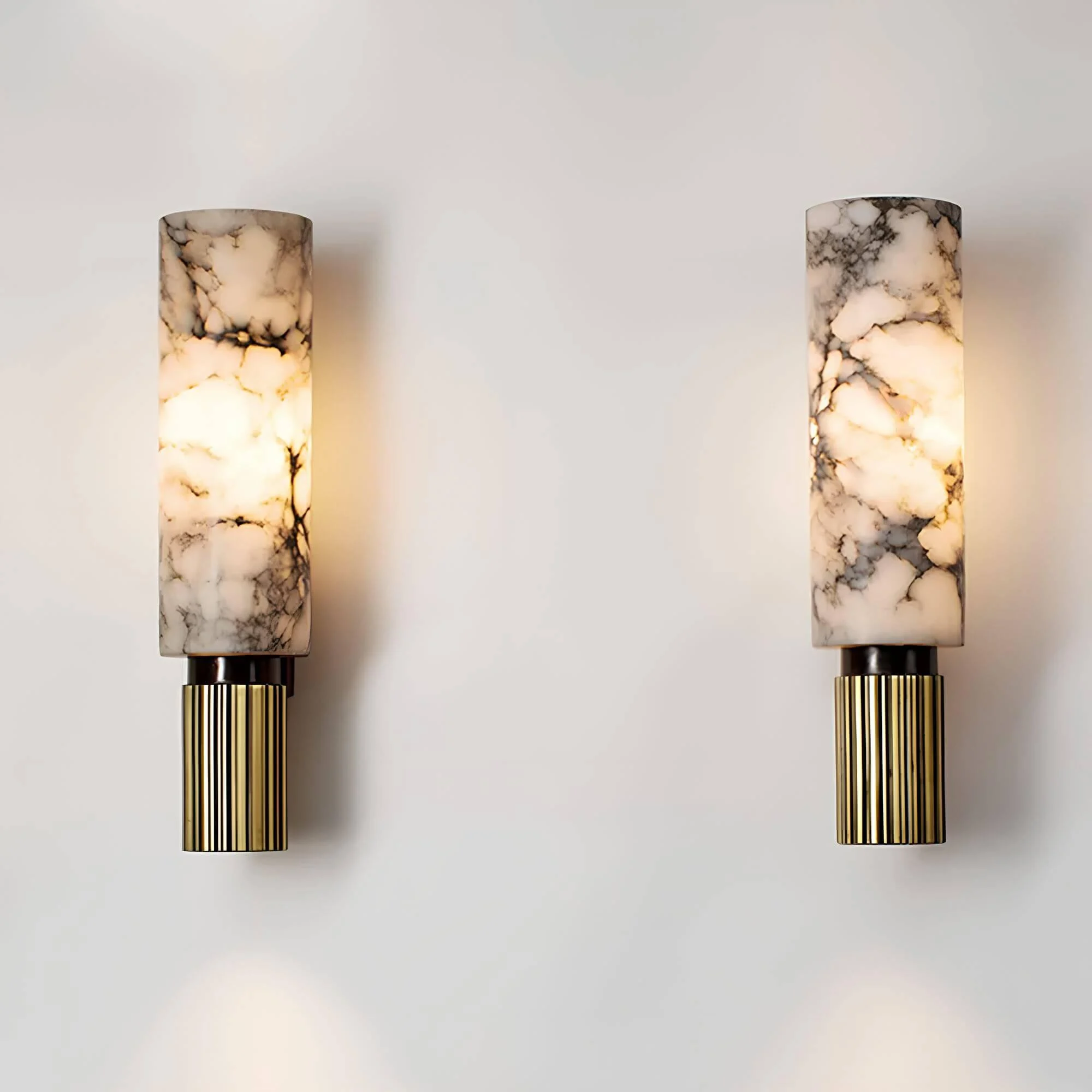 LuxeMarble-MarmorWandlampemitEdlemDesign2xlumina Luxemarble Marmorwandlampemitedlemdesign2xlumina