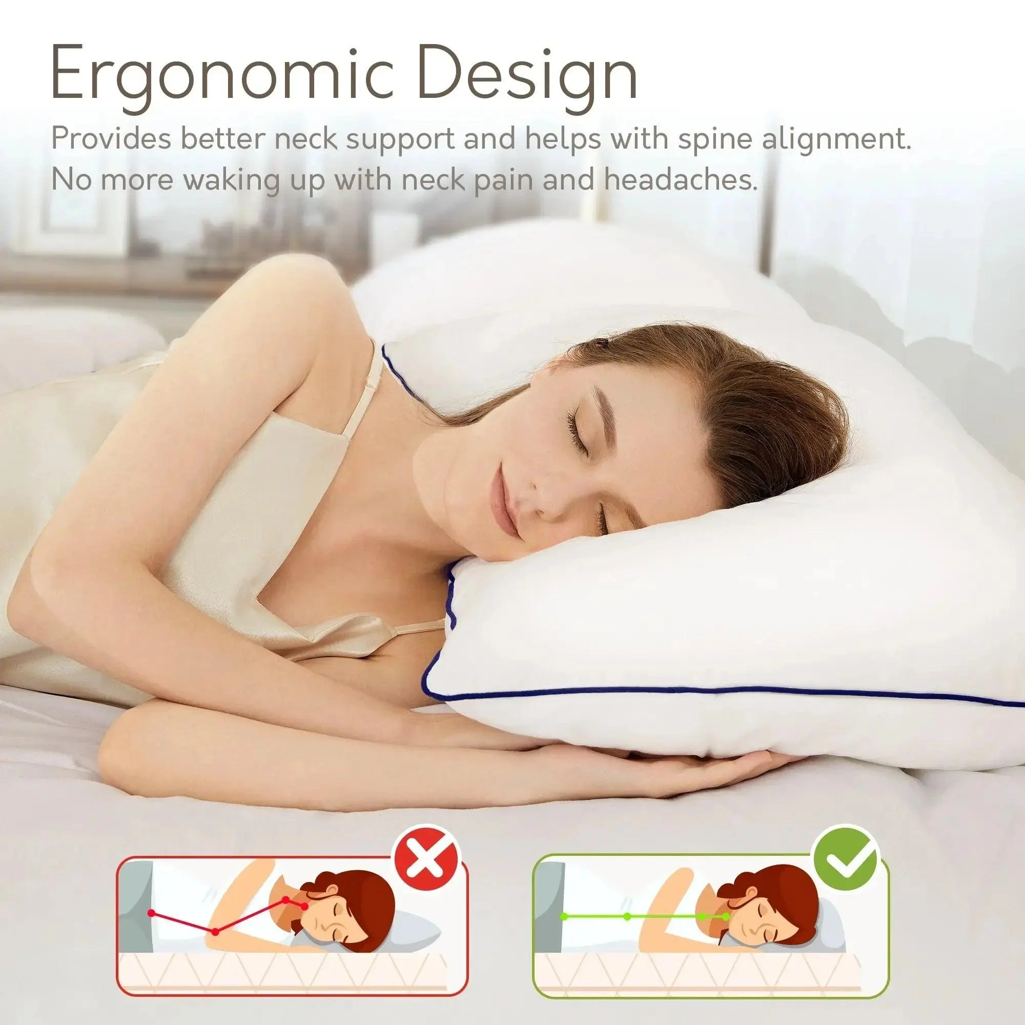 Luxury Hotel Pillow Set Decorfaure 1685706677