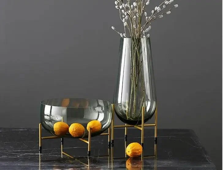 Luxury Crystal Glass Vase -