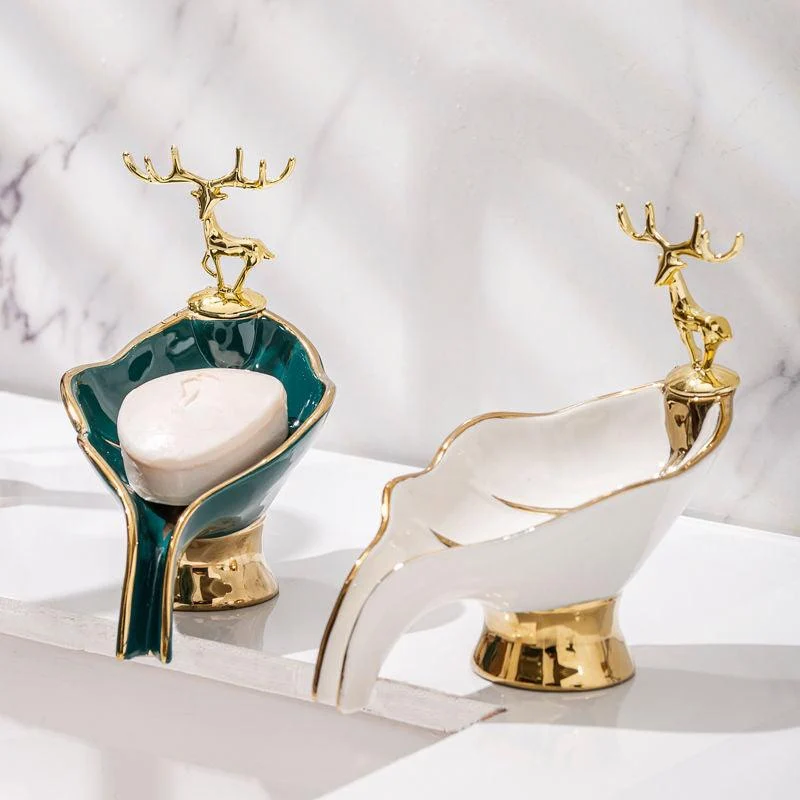 Luxury_Gold_Plated_Soap_Dish_with_Drainer_-_-4325705 Luxury Gold Plated Soap Dish with Drainer -