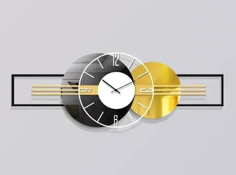 Luxury Mirror Face Wall Clock - - #tag1#