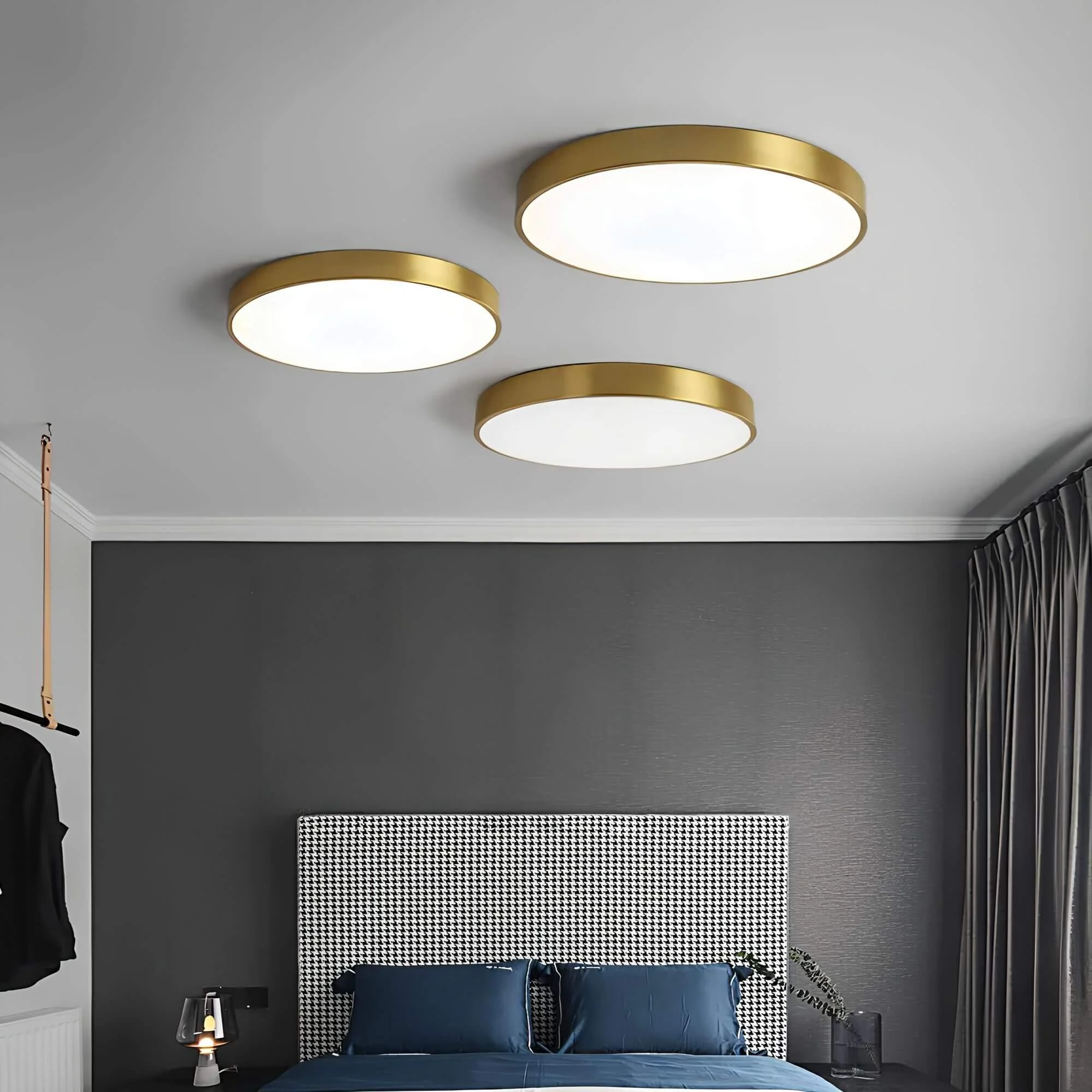 Luxusdeckenleuchtechromacraft Farbwechselledfernbedienungmodernesdesign2xlumina