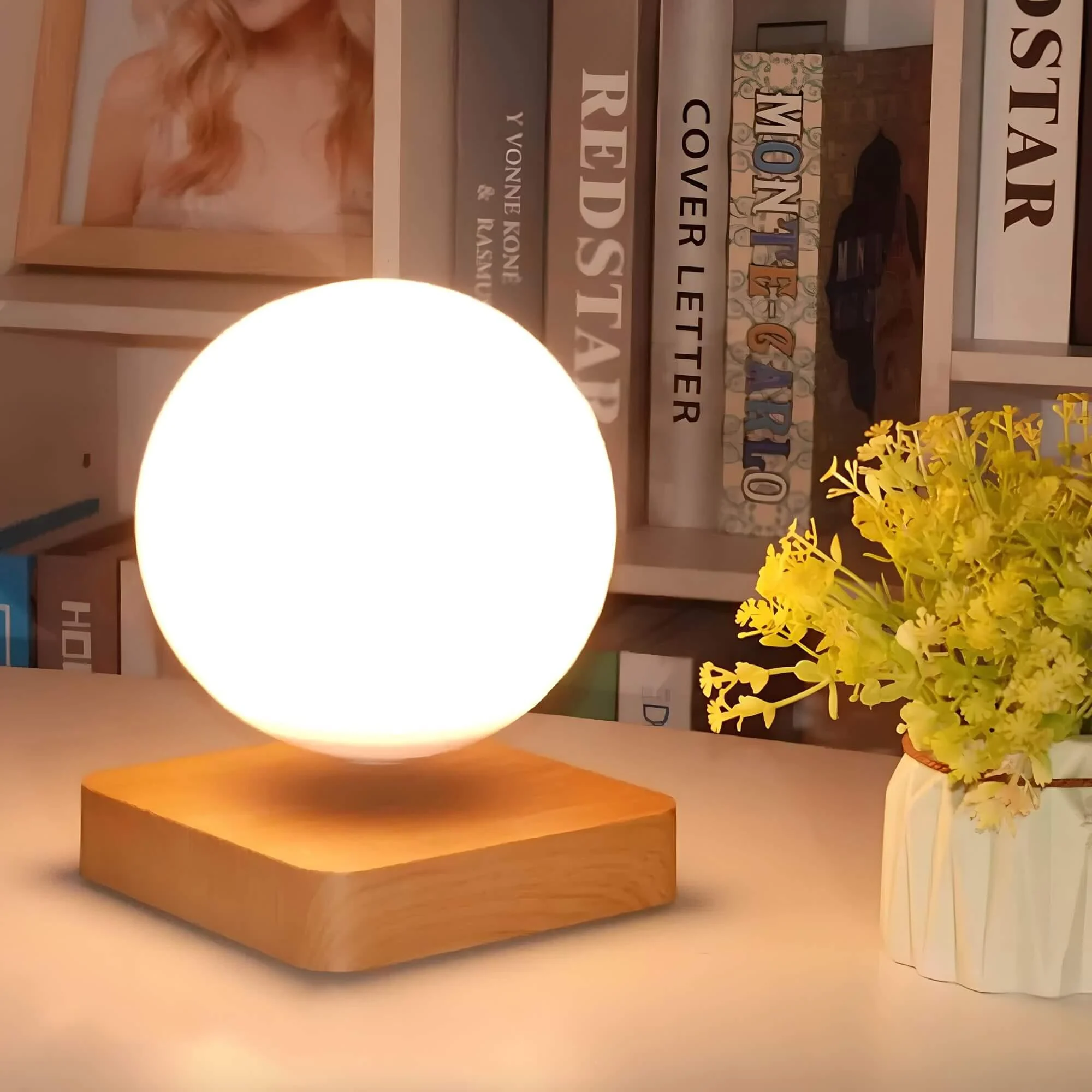 Magicmoonlamp Schwebendemondlampe2xlumina