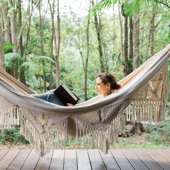 Macrame Hammock -