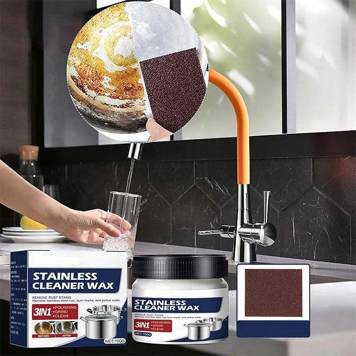 Magical Nano Stainless Steel Cleaning Paste Wax - - #tag1#