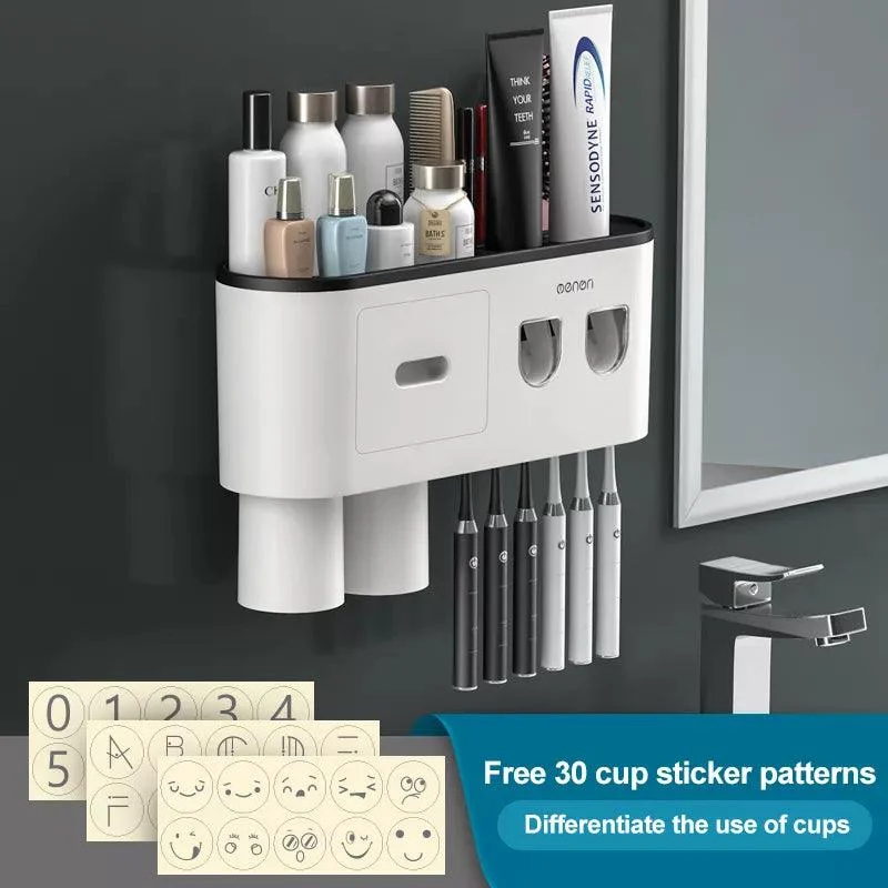 Magnetic_Toothbrush_Holder_with_Dispenser_-_-4327948 Magnetic Toothbrush Holder with Dispenser -