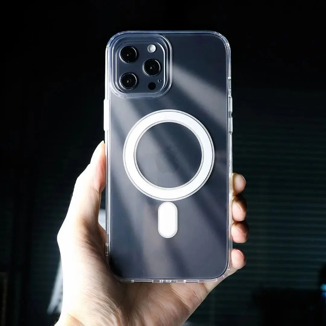 Magnetic Transparent Case - Protective and Stylish -  - #tag1#