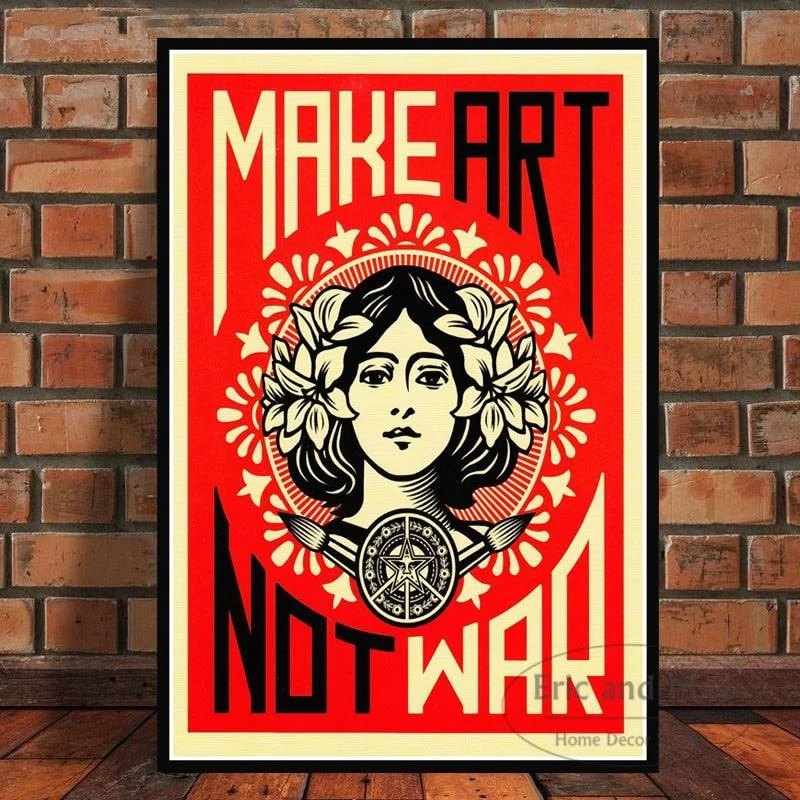 Make Art Not War - Homeko