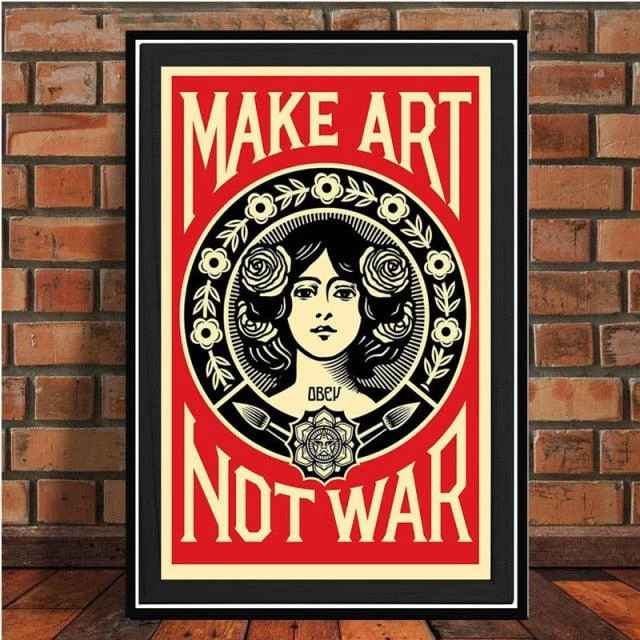 Make Art Not War - Homeko