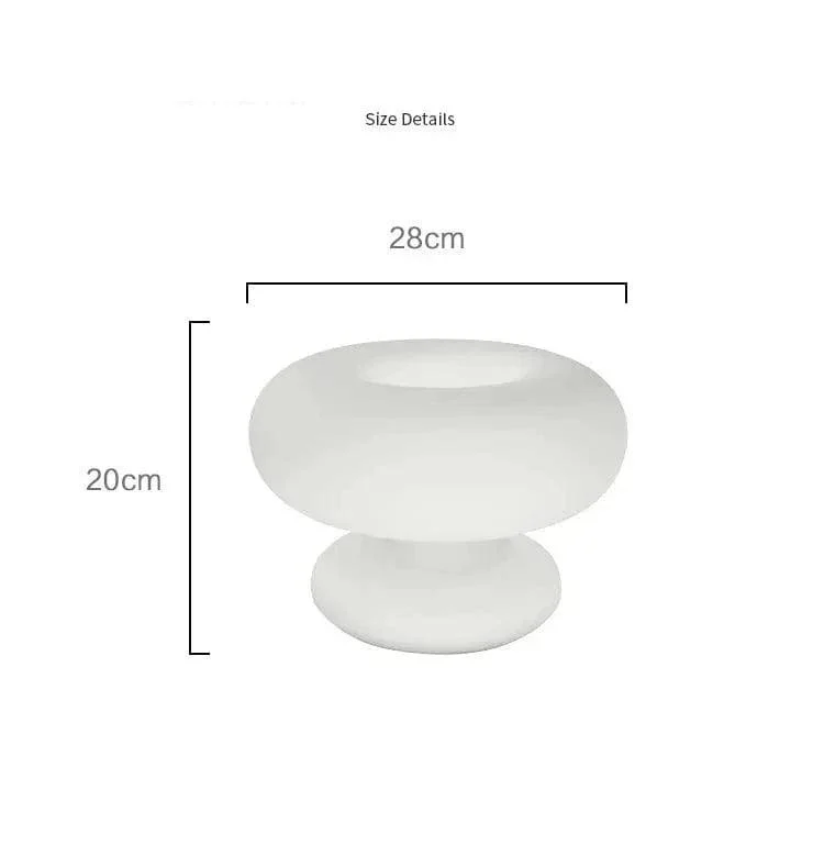 MakiMushroomLamp-WhiteTableLamp-Homeko12 Maki Mushroom Lamp - White Table Lamp - Homeko