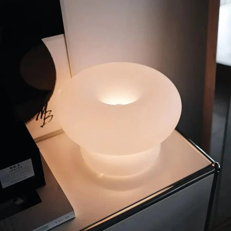 MakiMushroomLamp-WhiteTableLamp-Homeko4 Maki Mushroom Lamp - White Table Lamp - Homeko