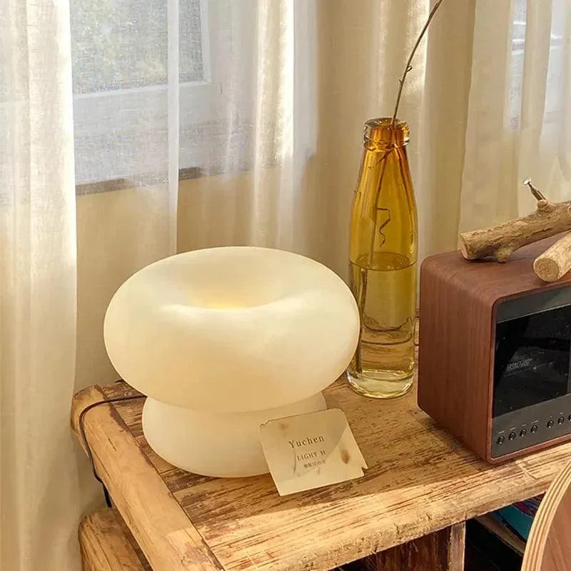 MakiMushroomLamp-WhiteTableLamp-Homeko5 Maki Mushroom Lamp - White Table Lamp - Homeko